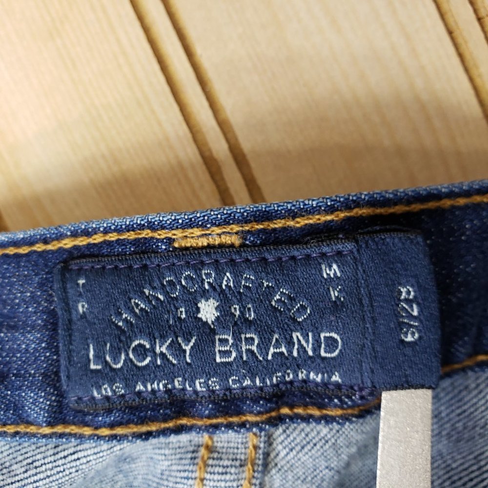 Lucky Brand 6/28 Dylan Boyfriend Button Fly Jeans - Picture 10 of 12